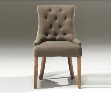 Eetkamer Stoel Fancy-9695-taupe Taupe 60x56 cm – stijlvol en praktisch