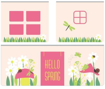 Bedspeelgordijn DIinosaurus