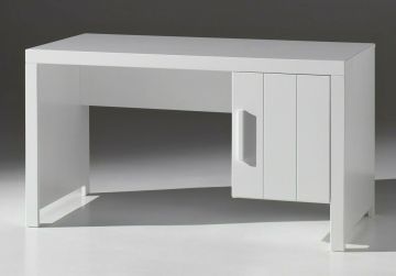 BUREAU ERIK IN WIT MASSIEF GRENEN