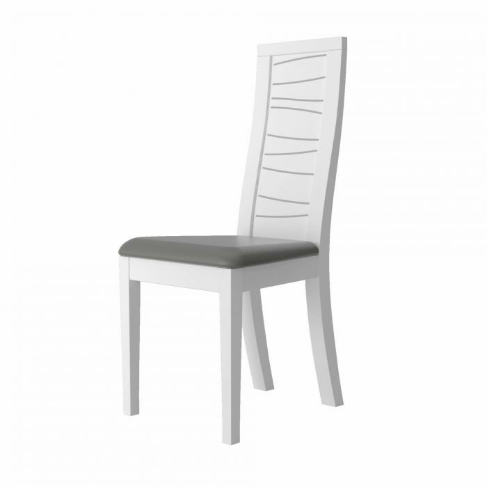 Chaise salle à manger | SCI_19SA2521 | TIAGO - lot de 2 chaises n°.21  avec assise grise 