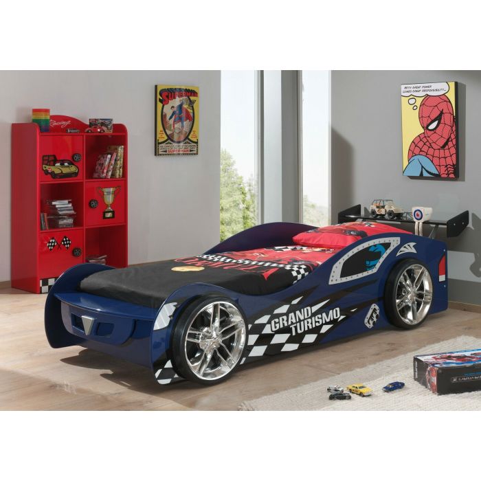 Chambre Thème voiture de course combi n°4 Lit voiture - Chambre Enfant | VI-SCCOGTB02 | Chambre Thème voiture de course combi n°4