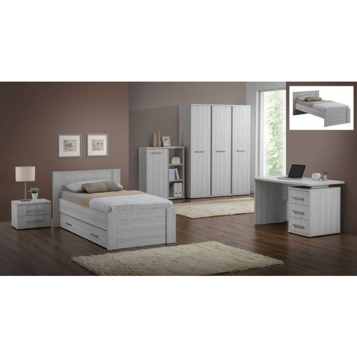 Commode Erica à 3 tiroirs coloris chêne clair Commode - Commode - Rangement - Commode | O01_COD5919 | Commode Erica à 3 tiroirs coloris chêne clair