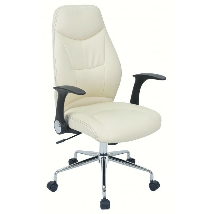 Chaise dactylo Brontes coloris blanc Chaise de bureau - Chaise de bureau | DE_192152 | Chaise dactylo Brontes coloris blanc