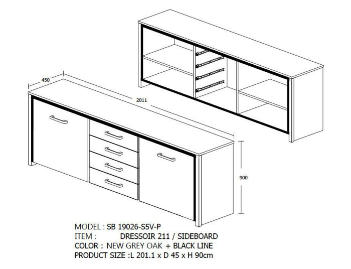 Table à manger design ronde plaquée chêne 120cm Marthe